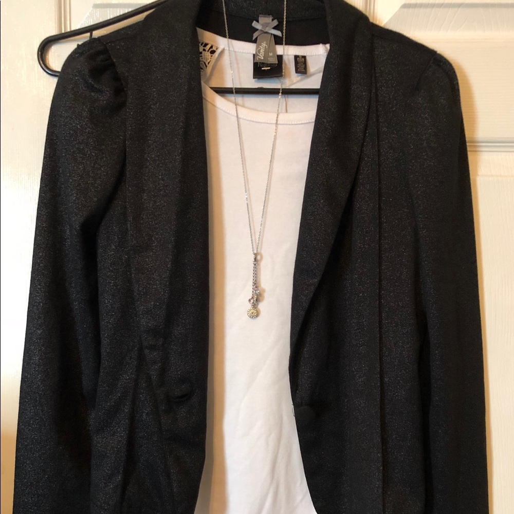 Black Sparkly Blazer